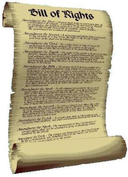 Bill Of Rights Definition English