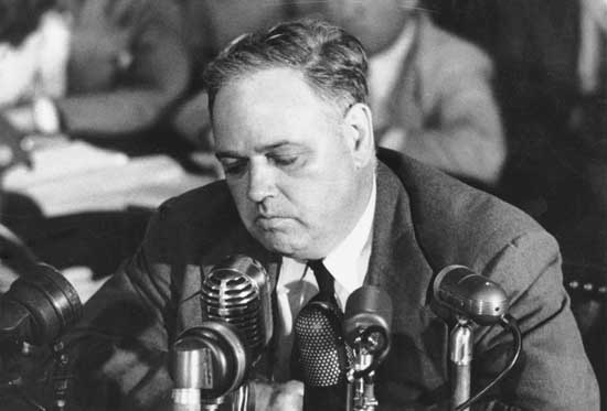 Whittaker Chambers Gives Testimony about Alger Hiss