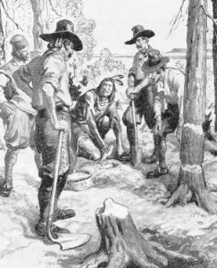 Squanto Helping Pilgrims