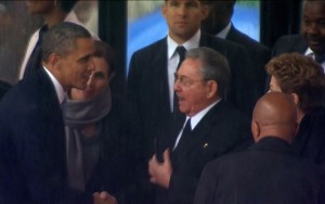 Obama with Castro