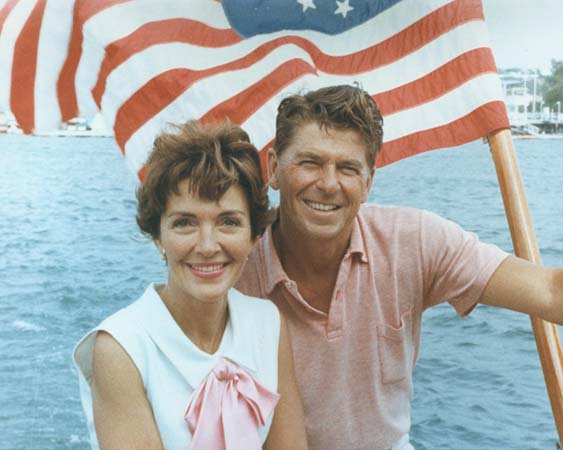 Reagans on Boat 1964