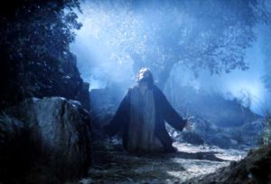 Jesus in Gethsemane