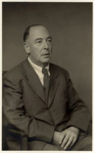 NPG x45075,Clive Staples ('C.S.') Lewis,by Walter Stoneman